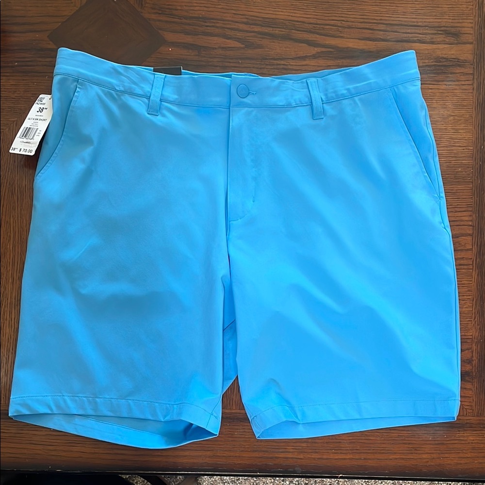 Adidas Golf  Blue Athletic Shorts